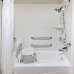 Queen Room Two Queen Beds Bath Tub Mobility Accessible or Non-Smoking