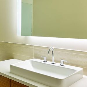 Standard King Room Roll Shower Mobility Accessible
