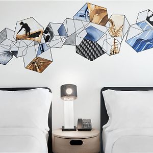 Queen Room Mobility or hearing accessible