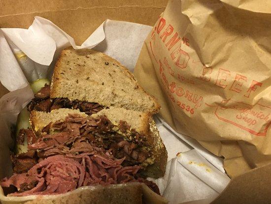 The Corned Beef Factory Sandwich Shop