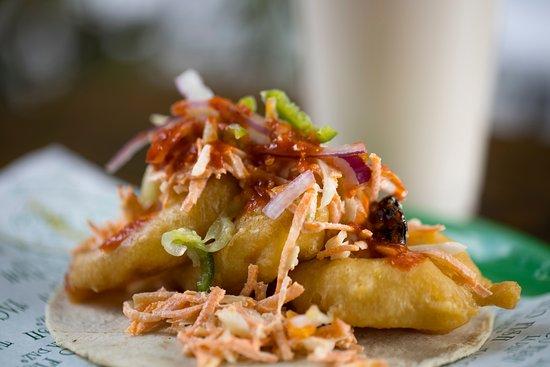 taco fish la paz suc. Av. Vallarta