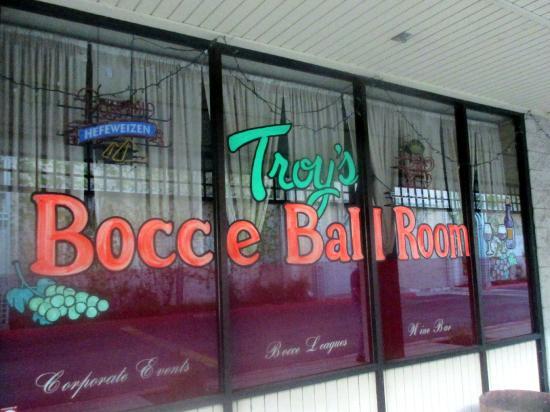 Troy's Bocce Ball Room