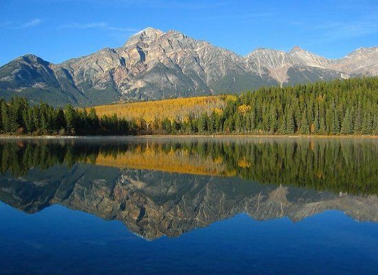 Pyramid and Patricia Lakes