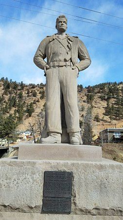 Steve Canyon Statue
