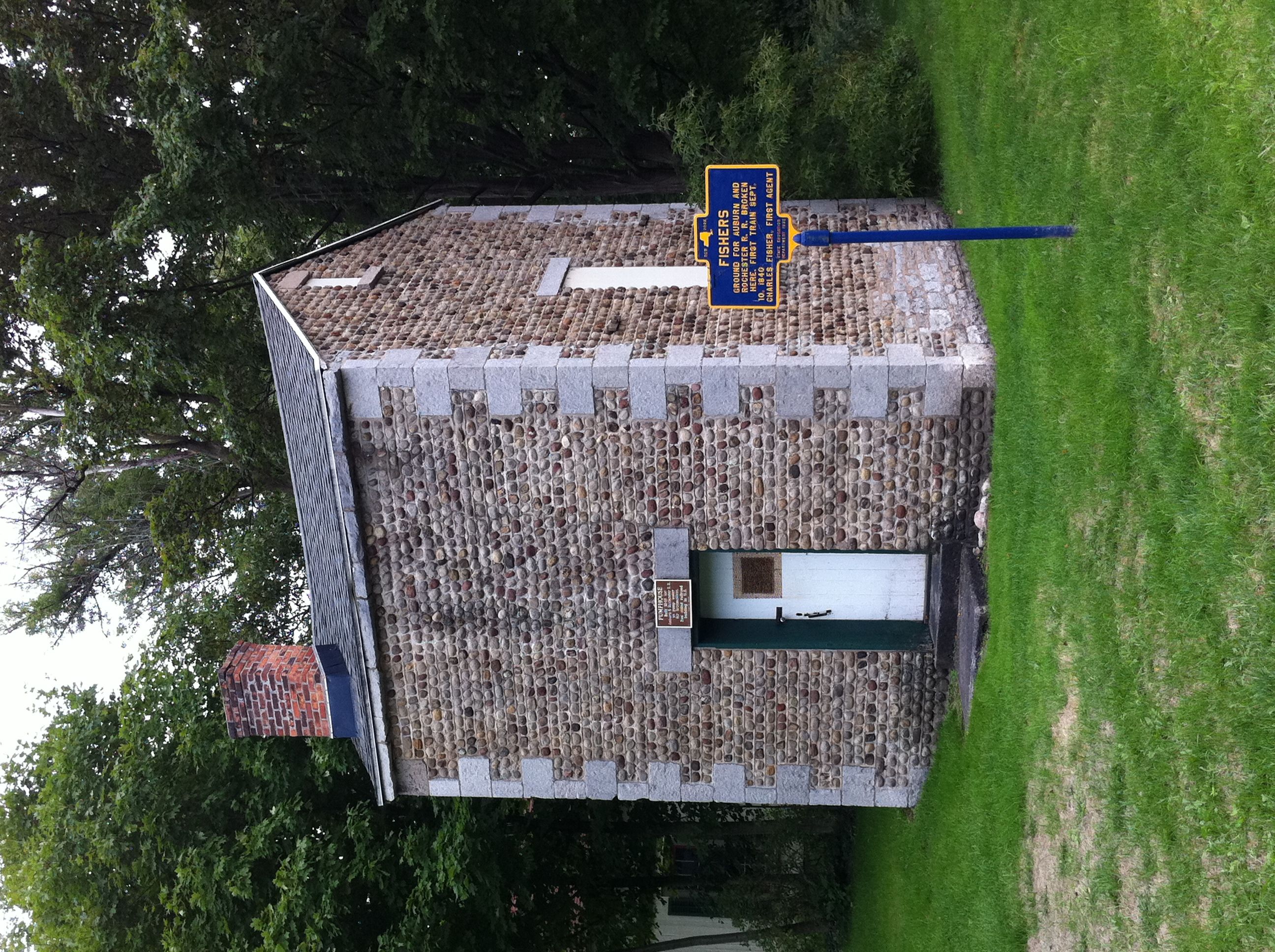 Cobblestone Railroad Pumphouse